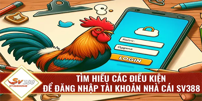 Tìm hiểu các điều kiện để đăng nhập tài khoản nhà cái sv388