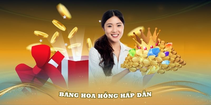 Bảng hoa hồng hấp dẫn cho từng đại lý của Alo789