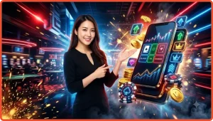 Minh họa phân biệt ba cửa Player, Banker và Tie trong Baccarat